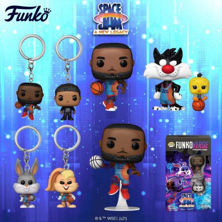 Space Jam Funko Pop! Keychain Bugs Bunny Portachiavi