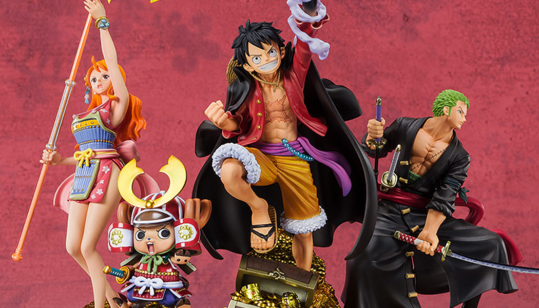 One Piece: Luffy, Chopper, Zoro e Nami Figuarts ZERO World Top 100