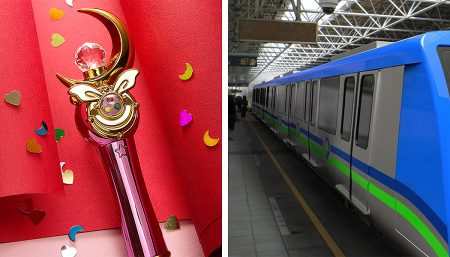 Taiwan: in metro si entra con lo scettro di Sailor Moon