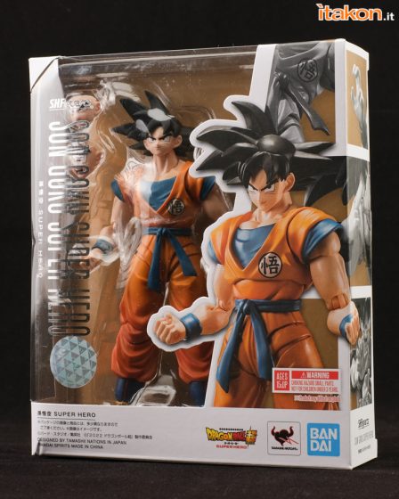 Bandai: Son Goku S.H. Figuarts da Dragon Ball Super Hero – Recensione –