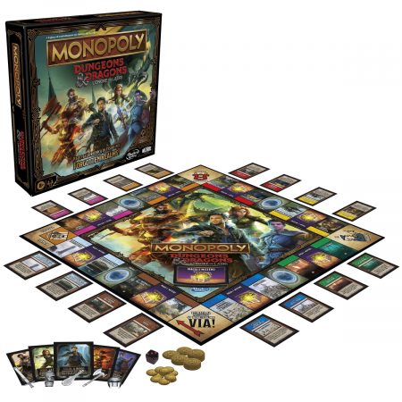 Dungeons & Dragons Board Game Gioco In Scatola Tavolo INCOMPLETO