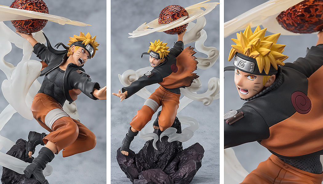 Naruto Figurine Figuarts ZERO Extra Battle Naruto Uzumaki Sage Art: Lava  Release Rasenshuriken 24cm